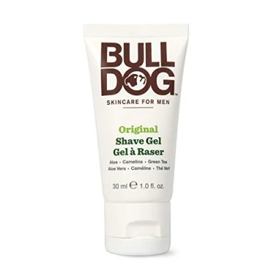 Afbeelding van Bulldog Mini Original Shaving Gel baardscheergel voor heren, reismaat, 30 ml