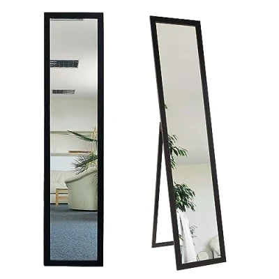 Afbeelding van BD ART Staande spiegel, rechthoekig, kleur zwart, 36 x 156 cm