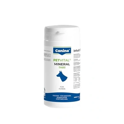 Afbeelding van Canina Pharma PETVITAL Mineraal Tabs 100 g 100g
