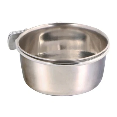 Afbeelding van Trixie Voerbak Met Schroefbevestiging Rvs 900 ML 14 CM (405235)