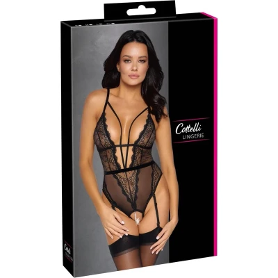 Afbeelding van Cottelli Sexy Stringbody Zwart