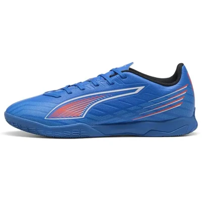 Afbeelding van PUMA Chaussures de football ultra 6 Play It unisexes, bleue, blanche et rouge, 45 EU