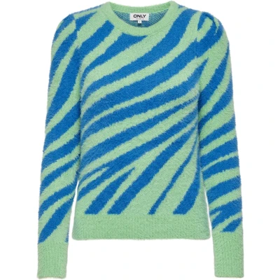 Afbeelding van ONLY ONLPIUMO LS JQ O NECK CS KNT Dames Trui Maat S