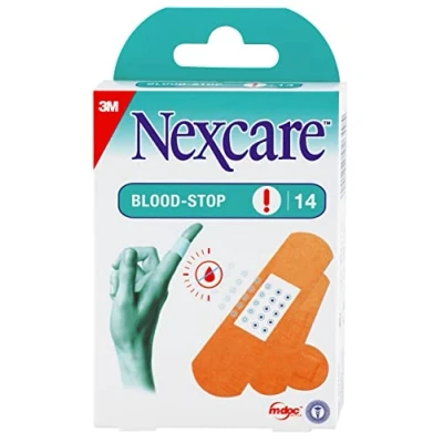Afbeelding van Nexcare, Gips, Bloedstop hemostatische pleisters (14 x)