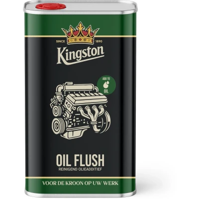 Afbeelding van Kingston oil flush 1 liter, blik met schenkdop