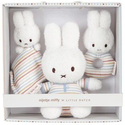 Afbeelding van Nijntje x Little Dutch Giftset Vintage Sunny Stripes