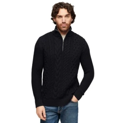 Afbeelding van Superdry Trui, Heren, Maat: Large, Eclipse navy
