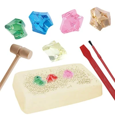 Afbeelding van Expllo 039394 Le Kit du Gemmoloog realistisch model, 10 delig, 16 cm, ontdekkingsset, vanaf 6 jaar