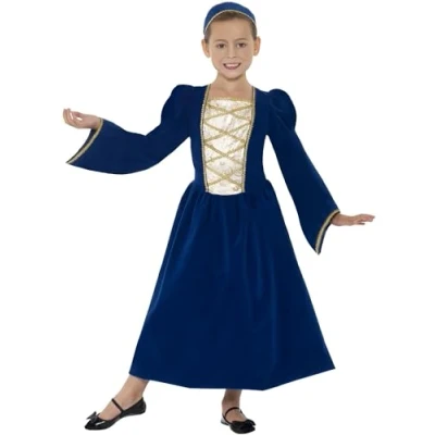 Afbeelding van Dressing Up &amp; Costumes Boys And Girls Tudor Princess Girl Costume