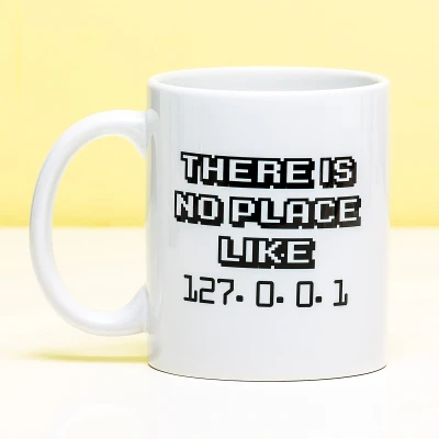 Afbeelding van There&#039;S No Place Like 127.0.0.1 Mok