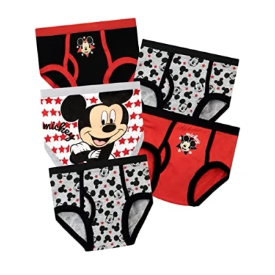 Afbeelding van Disney Mickey Mouse ondergoed voor jongens, 5 stuks, 18 24 maanden
