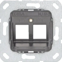 Afbeelding van Gira Systeem 55 draagring Modular Jack 04 (30