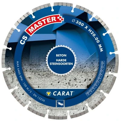 Afbeelding van Carat Diamant Zaagblad Beton CS Master 300 Mm Voor