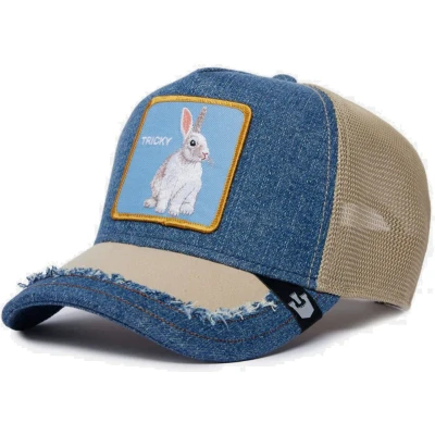 Afbeelding van Goorin Bros Silky Rabbit Pet, Heren, Maat: One Size, Denim