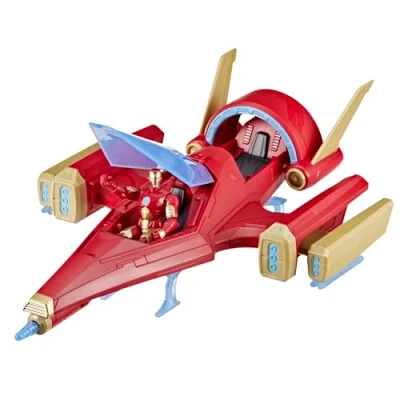 Image de Figurine Avengers Epic Hero Series Jet de combat à répulseur Iron Man