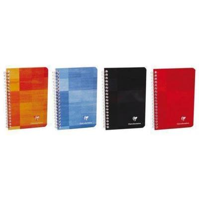 Afbeelding van Notitieboek Clairefontaine 165x210mm spiraal lijn