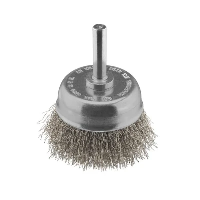 Afbeelding van Komstaaldraadborstel (boormachine) voor RVS, diameter 50mm.