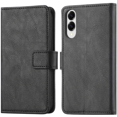 Afbeelding van imoshion Luxe Bookcase voor de Samsung Galaxy S25 Edge Zwart