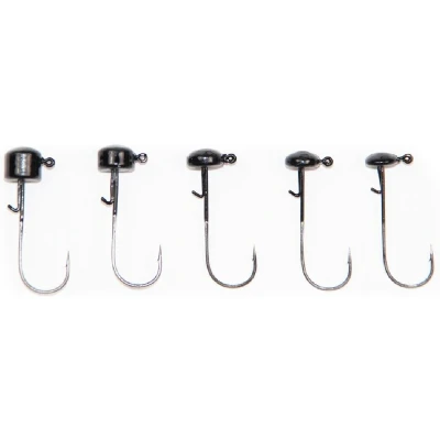 Afbeelding van X Zone Ned Rig Head, Black, 1/4 oz (5/Pk) Loodkop
