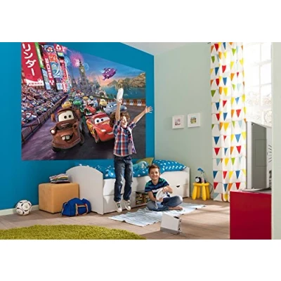 Afbeelding van Fotobehang Cars Race