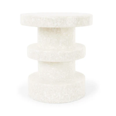 Afbeelding van Normann Copenhagen Bit Stool Bijzettafel 36 Cm Wit