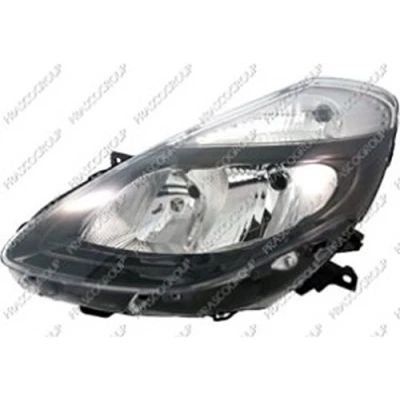 Afbeelding van PRASCO RN3274924 Koplampen Links H7/H7 zwart Zonder afregelmotor voor LWR RENAULT: Clio 3, III Grandtour