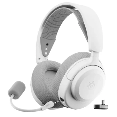 Afbeelding van STEELSERIES ARCTIS NOVA 3P WIRELESS HEADSETWHITE PS5