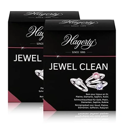 Afbeelding van Hagerty Combo Gold Clean 170 ml + gouden poetsdoek 30x36cm
