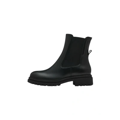 Afbeelding van Tamaris 1 25413 43 Chelsea Femme, Zwart leder