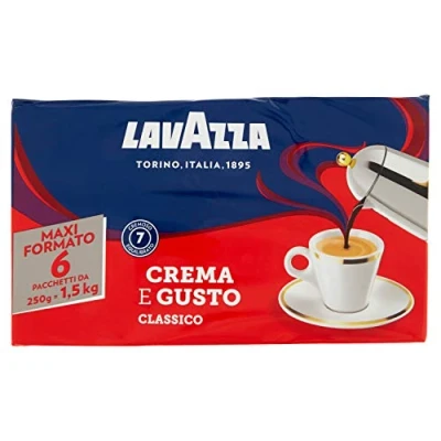 Afbeelding van Lavazza Gemalen koffie, verpakking van 6 x 250 g