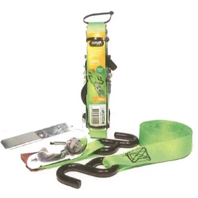 Afbeelding van Corbeo Sjorband fluo 2 delig 4M LC250kg (TF 450400)