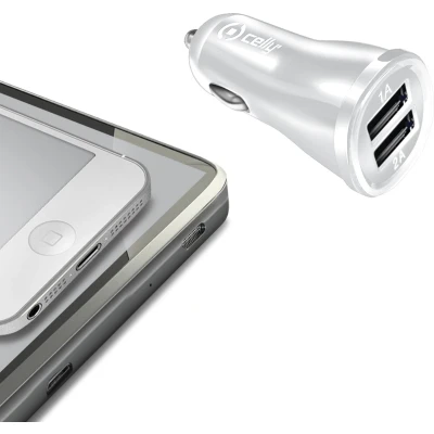Afbeelding van Celly CCUSB22W oplader voor mobiele apparatuur
