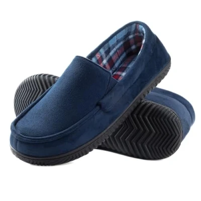 Afbeelding van RockDove M354 herenpantoffels, Navy Blauw