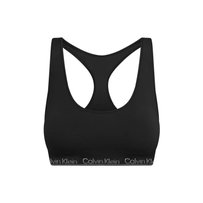 Afbeelding van Calvin Klein Underwear Racerback Bralette Bikinitop, Dames, Maat: XS, Black
