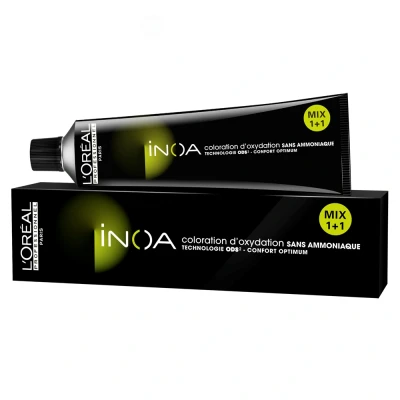 Afbeelding van L&#039;Oreal Inoa Haarverf 60ml 5/5 lichtbruin mahonie