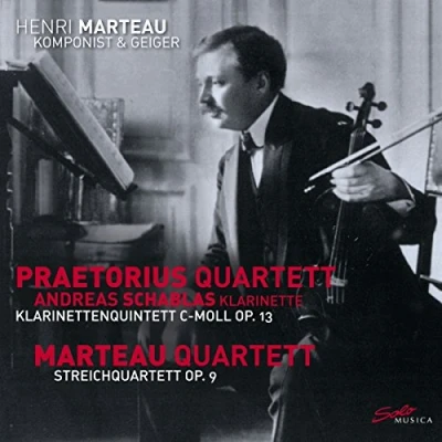 Afbeelding van Praetorius Quartett, Andreas Schablas, Marteau Quartett Clarinet Quintet C Moll Op.13 String Quartet (CD)