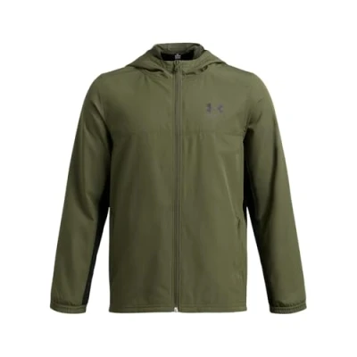 Afbeelding van Under Armour UA B Rival Wvn Jacket Jongens Sportvest Groen