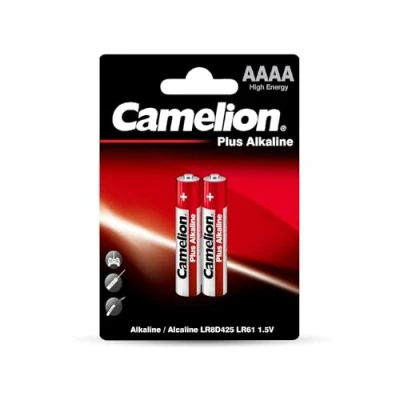 Image de Pack de 2 piles camelion alcaline 1.5v aaaa