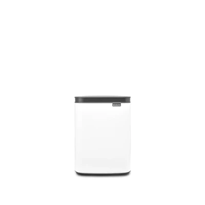Afbeelding van Brabantia Bo Afvalemmer 4 Liter Met Kunststof Binnenemmer Wit