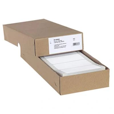 Afbeelding van Etiket HERMA 8163 101.6x48.4mm 1 baans wit 2000stuks