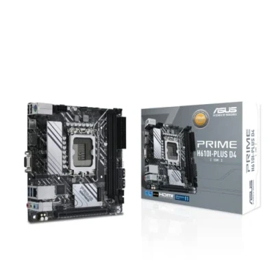 Image de ASUS PRIME H610I PLUS D4 CSM carte mère mini ITX Socket LGA1700 H610 Chipset USB 3.2 Gen 1 Gigabit LAN graphique embarquée (unité centrale requise) audio HD (8 canaux)