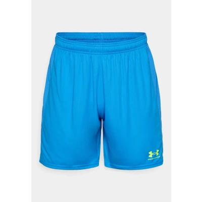 Afbeelding van Under Armour Challenger Korte broeken, Heren, Maat: Medium, Blue atlantis/high vis yellow