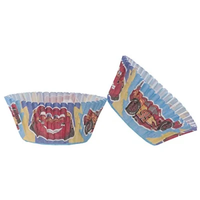 Afbeelding van dekora Cars Mcqueen Cupcake doos, 25 stuks, kleur rood (339267), meerkleurig