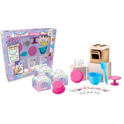 Afbeelding van Goliath Tasty Tinies Unicorn Pack Bakmix miniatuur cakejes Bakset Eetbare gebakjes