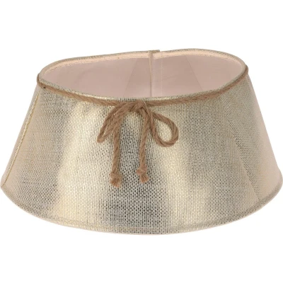 Afbeelding van Kerstboom Rok 40 cm Goud Nampook