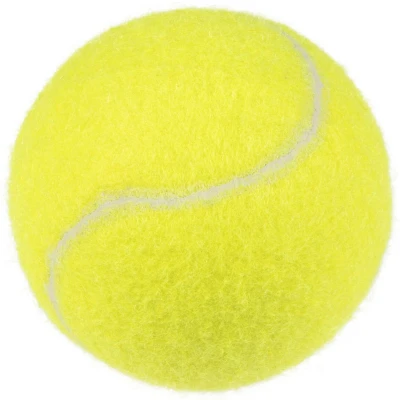 Afbeelding van Hondenspeelgoed tennisbal geel 8 cm 2 stuks Flamingo