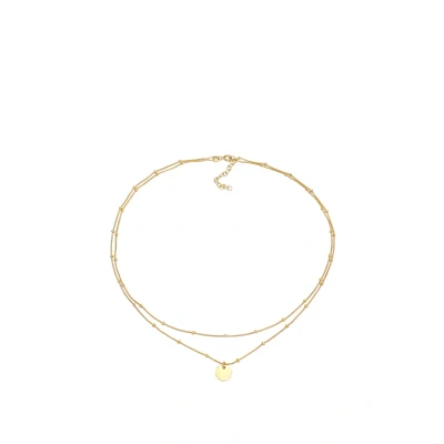 Afbeelding van Elli Layer LOOK Ketting goldcoloured, Dames, Maat: 36, Gold/coloured