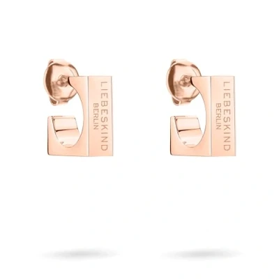 Afbeelding van Liebeskind Berlin Oorbellen, Dames, Maat: One Size, Roségold