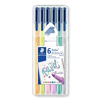 Image de STAEDTLER Feutre de coloriage &#039;MY pastel COLOURS&#039;, étui 6