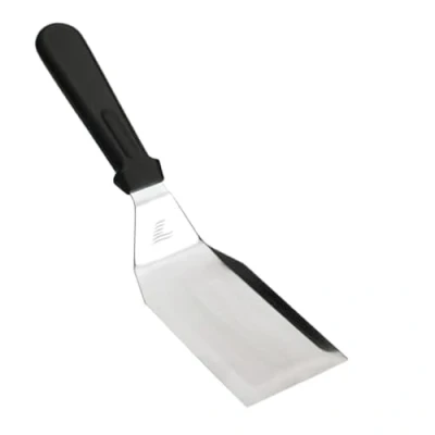 Image de Spatule plancha Inox 7x135 cm Lacor Noir